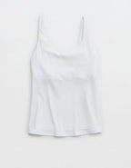 OFFLINE By Aerie Real Me Low Key Tank Top - White