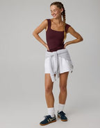 OFFLINE By Aerie Real Me Square Neck Tank Top - Royal Berry