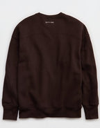 OFFLINE By Aerie Cloud Fleece Oversized Crewneck Sweatshirt - Deep Earth
