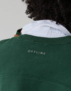 OFFLINE By Aerie Cloud Fleece Oversized Crewneck Sweatshirt - Rugged Green
