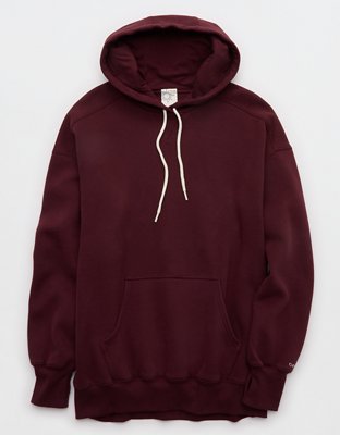 OFFLINE By Aerie Cloud Fleece Oversized Hoodie - Royal Berry