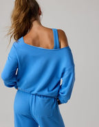 OFFLINE By Aerie OTT Layered Sweatshirt - Rome Blue