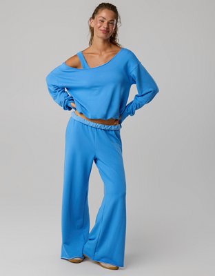 OFFLINE By Aerie OTT Layered Sweatshirt - Rome Blue