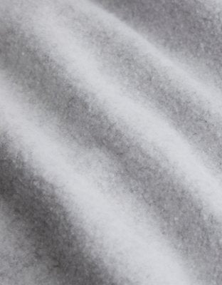 OFFLINE By Aerie Cloud Fleece Oversized Mockneck Sweatshirt - White