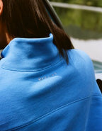 OFFLINE By Aerie Cloud Fleece Oversized Mockneck Sweatshirt - Rome Blue