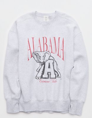 Alabama Crimson Tide OFFLINE By Aerie Crewneck - Heather Gray
