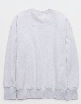 Notre Dame Fighting Irish OFFLINE By Aerie Crewneck - Light Faded Gray