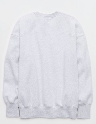 Georgia Bulldogs OFFLINE By Aerie Crewneck - Light Heather Gray