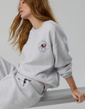 Georgia Bulldogs OFFLINE By Aerie Crewneck - Light Heather Gray
