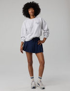 OFFLINE By Aerie x USTA Foundation Cloud Fleece Crewneck Sweatshirt - Light Heather Gray