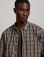 AE77 Premium Relaxed Striped Poplin Button-Up Shirt - Multi