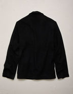 AE77 Premium Wool-Blend Blazer - Black