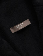 AE77 Premium Wool-Blend Blazer - Black