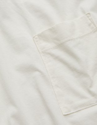 AE77 Premium Military Pocket T-Shirt - White
