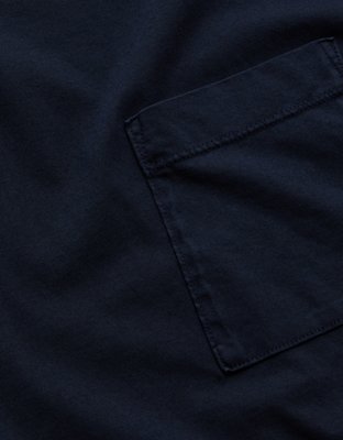AE77 Premium Military Pocket T-Shirt - Navy