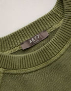 AE77 Garment-Washed Raglan Sweater - Dried Sage