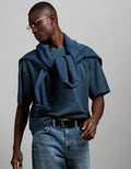 AE77 Boxy T-Shirt - Navy