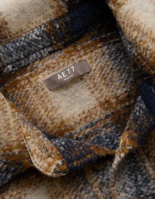 AE77 Wool Shacket - Multi