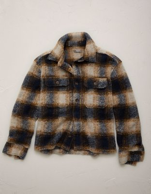 AE77 Wool Shacket - Multi