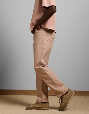 AE77 Hemp-Blend Relaxed Pant - Mauve