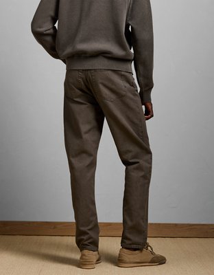 AE77 Hemp-Blend Relaxed Pant - Brown