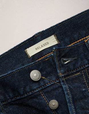 AE77 Premium Relaxed Jean - Black Wash