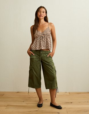 AE V-Neck Tank Top - Khaki