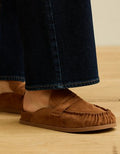 AE Loafer Platform Clog - Medium Brown