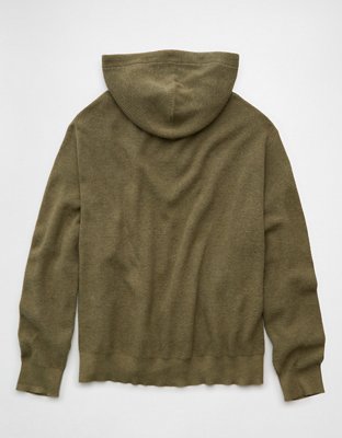 AE Lightweight Icon Sweater Hoodie - Olive