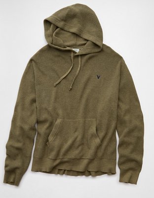 AE Lightweight Icon Sweater Hoodie - Olive