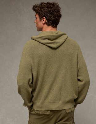 AE Lightweight Icon Sweater Hoodie - Olive