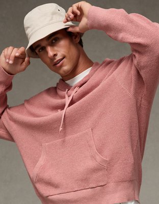 AE Lightweight Icon Sweater Hoodie - Rose
