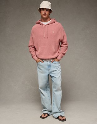 AE Lightweight Icon Sweater Hoodie - Rose