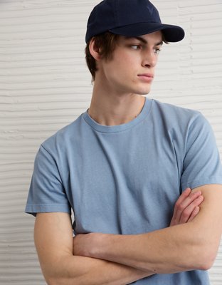 AE Slim Fit Lived-In T-Shirt - Blue