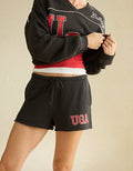 AE Georgia Bulldogs Fleece Short - Black