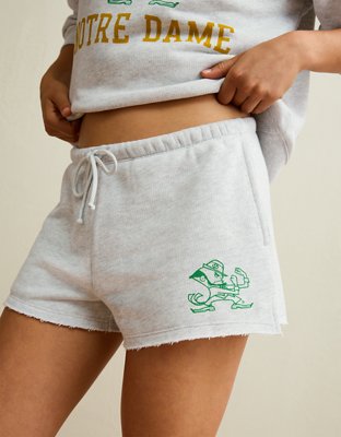AE Notre Dame Fleece Short - Green
