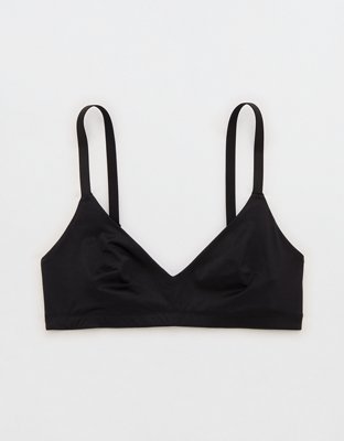 SMOOTHEZ Shine Bralette - True Black
