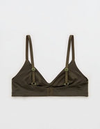 SMOOTHEZ Shine Bralette - Festive Olive