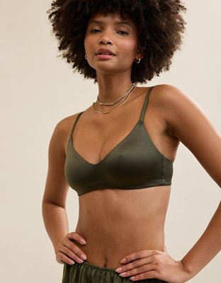 SMOOTHEZ Shine Bralette - Festive Olive