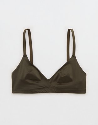 SMOOTHEZ Shine Bralette - Festive Olive