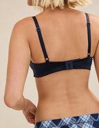 SMOOTHEZ Shine Bralette - Navy