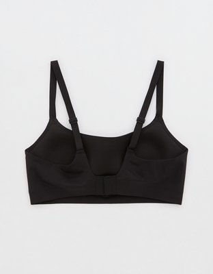 SMOOTHEZ Seamless Bra-ish Wireless Bralette - True Black