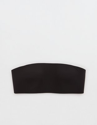 SMOOTHEZ Lightly Lined Bandeau Bralette - True Black