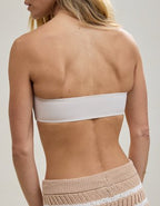 SMOOTHEZ Lightly Lined Bandeau Bralette - Cake Batter