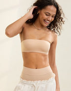 SMOOTHEZ Lightly Lined Bandeau Bralette - Sands