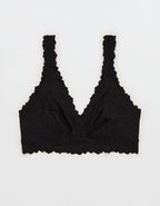 Mama By Aerie™ Rosey Lace Nursing Bralette - True Black