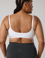 OFFLINE By Aerie The Hugger Curved Band Sports Bra - White