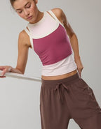 OFFLINE By Aerie Real Me Low Key Ringer Longline Sports Bra - Autumn Jam