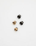 Aerie Mini Hair Clip 4-Pack - Black