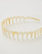 Aerie Zig Zag Headband - Cream